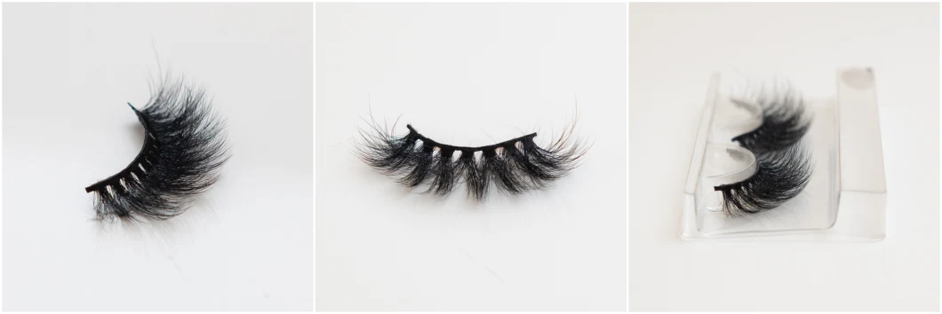 Wholesale 3D Mink Strips Eyelashes Colored Winged Faux Mink Eyelashes